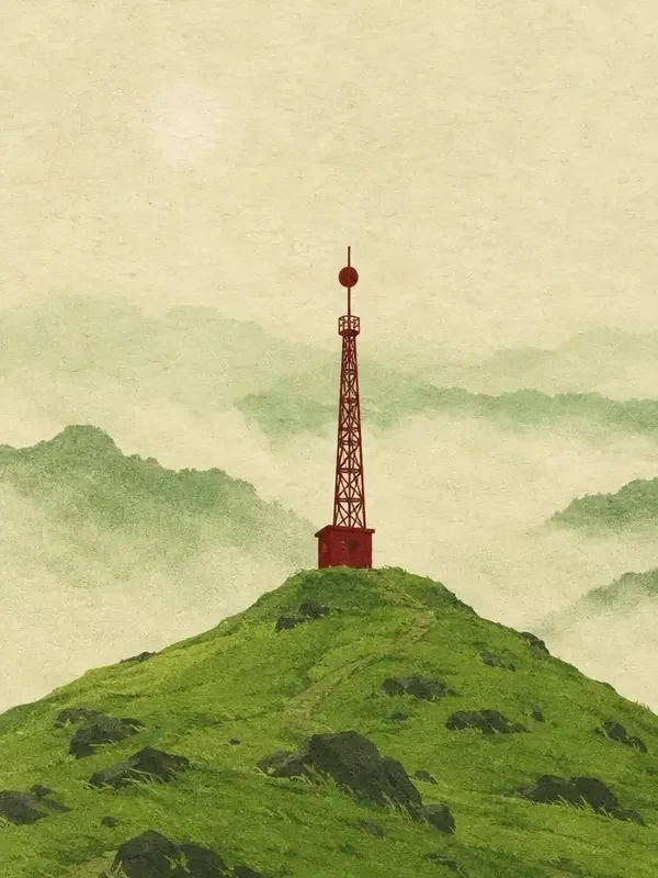 《山那边的信号塔》短剧封面 - 悬疑推理